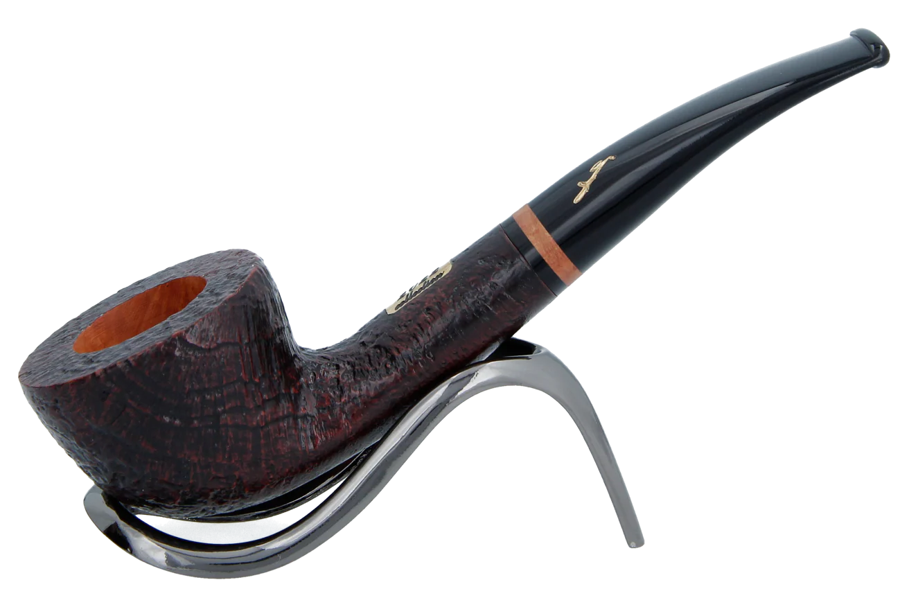 Savinelli Collection 2022 Sandblasted P500-C (Limited Edition) - 6mm Briar Pipe