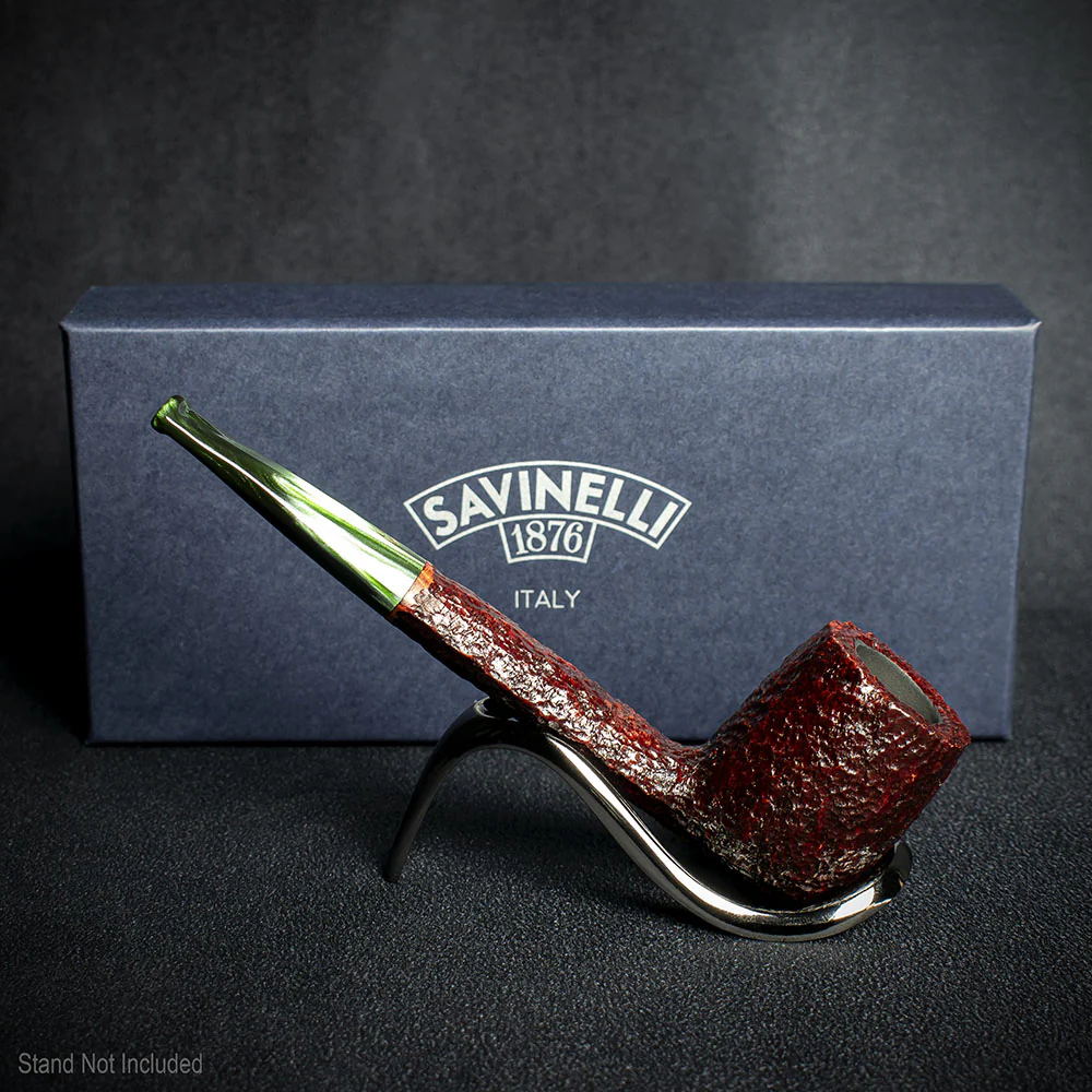 Savinelli Esploratore Alpino Rustic 806 - 3mm Briar Pipe - Image 3