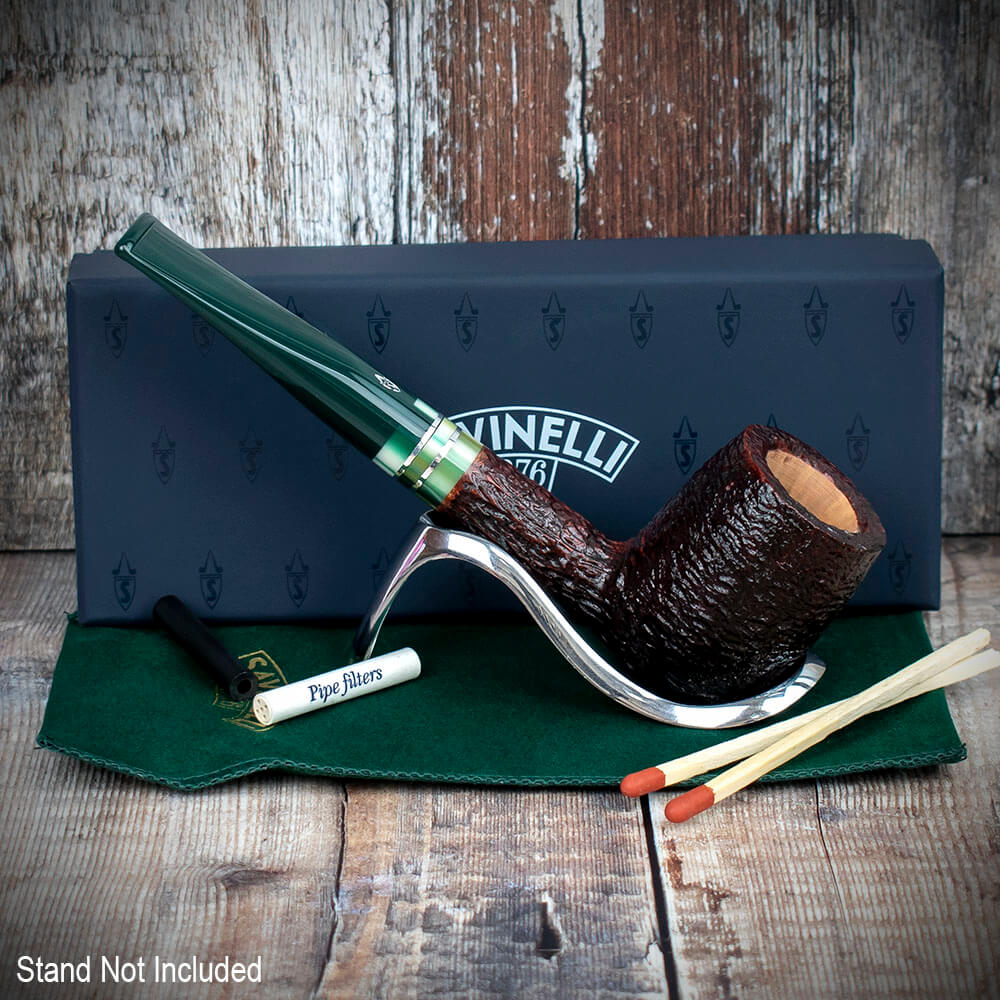 Savinelli Foresta Rusticated 111 - 6mm Briar Pipe - Image 3