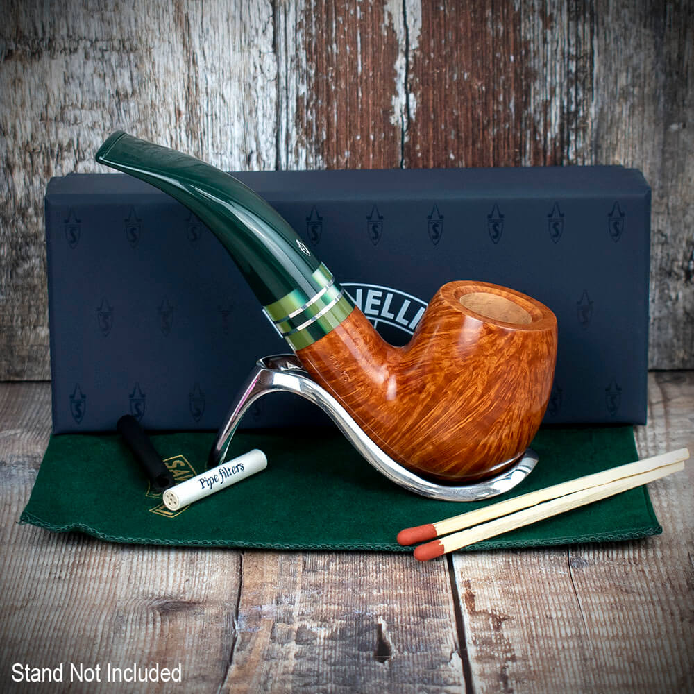 Savinelli Foresta Smooth Natural 616 - 6mm Briar Pipe - Image 3