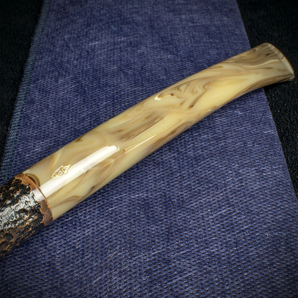 Savinelli Ginger's Favourite Rustic Brown Briar Pipe - 626 6mm - Image 6