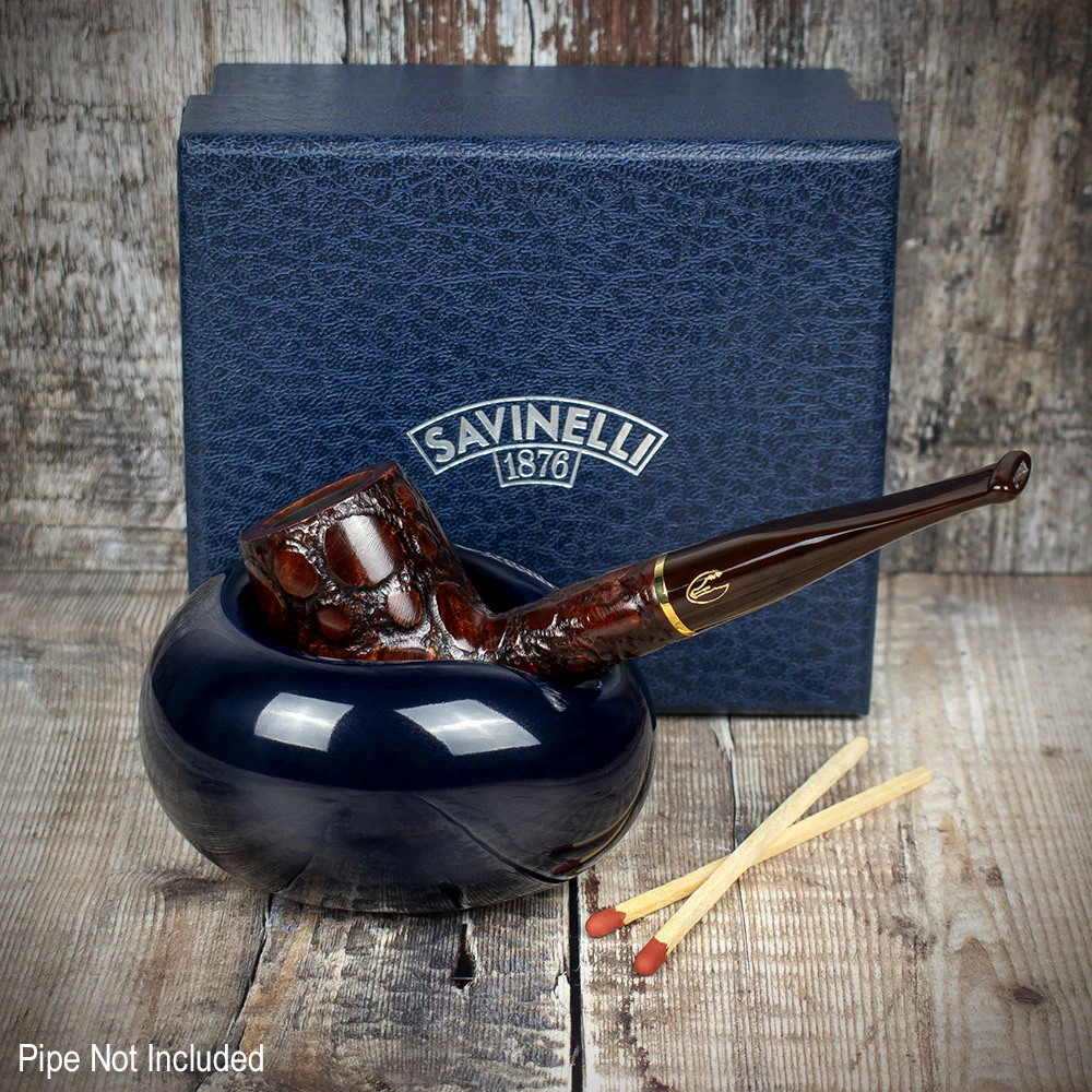 Savinelli Goccia Ceramic Pipe Stand Navy - Image 2