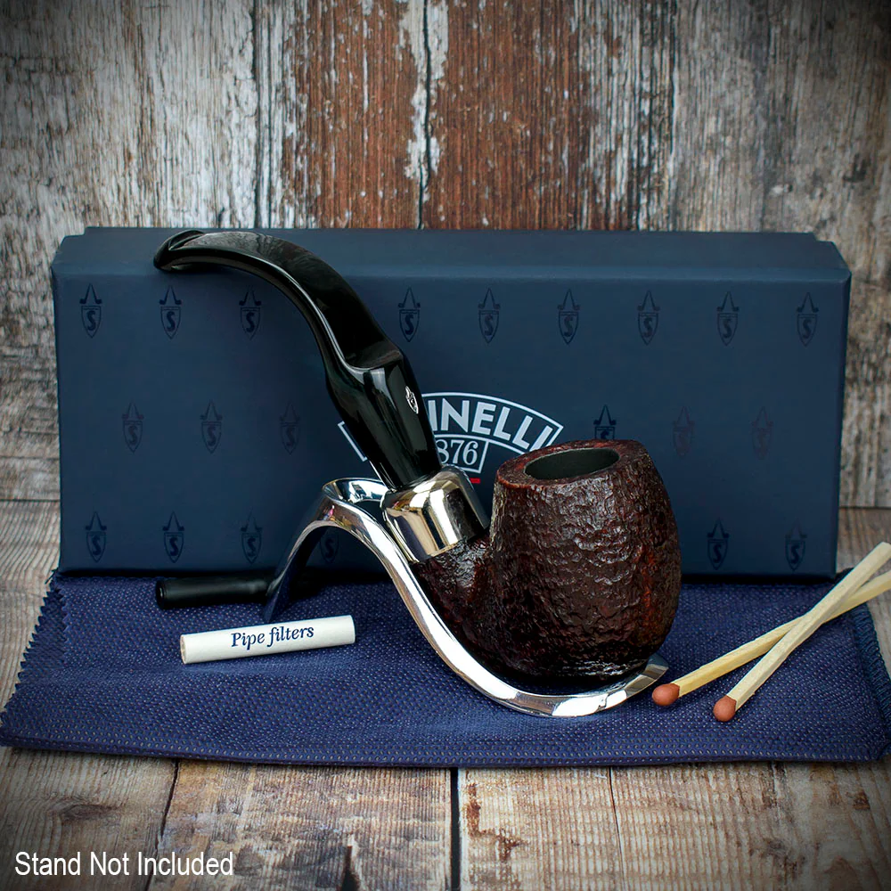 Savinelli New Dry System Rustic 614 - 6mm Briar Pipe - Image 3