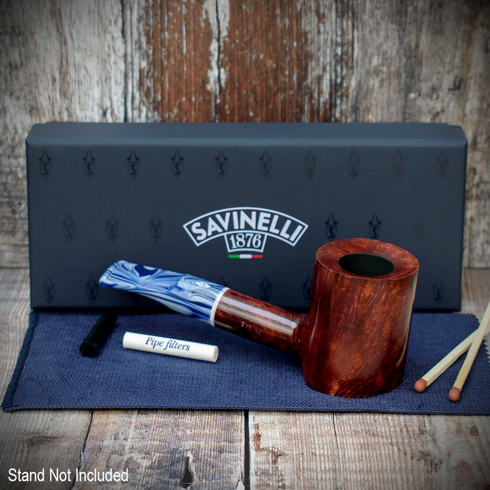 Savinelli Oceano Smooth 311 - 6mm Briar Pipe - Image 3