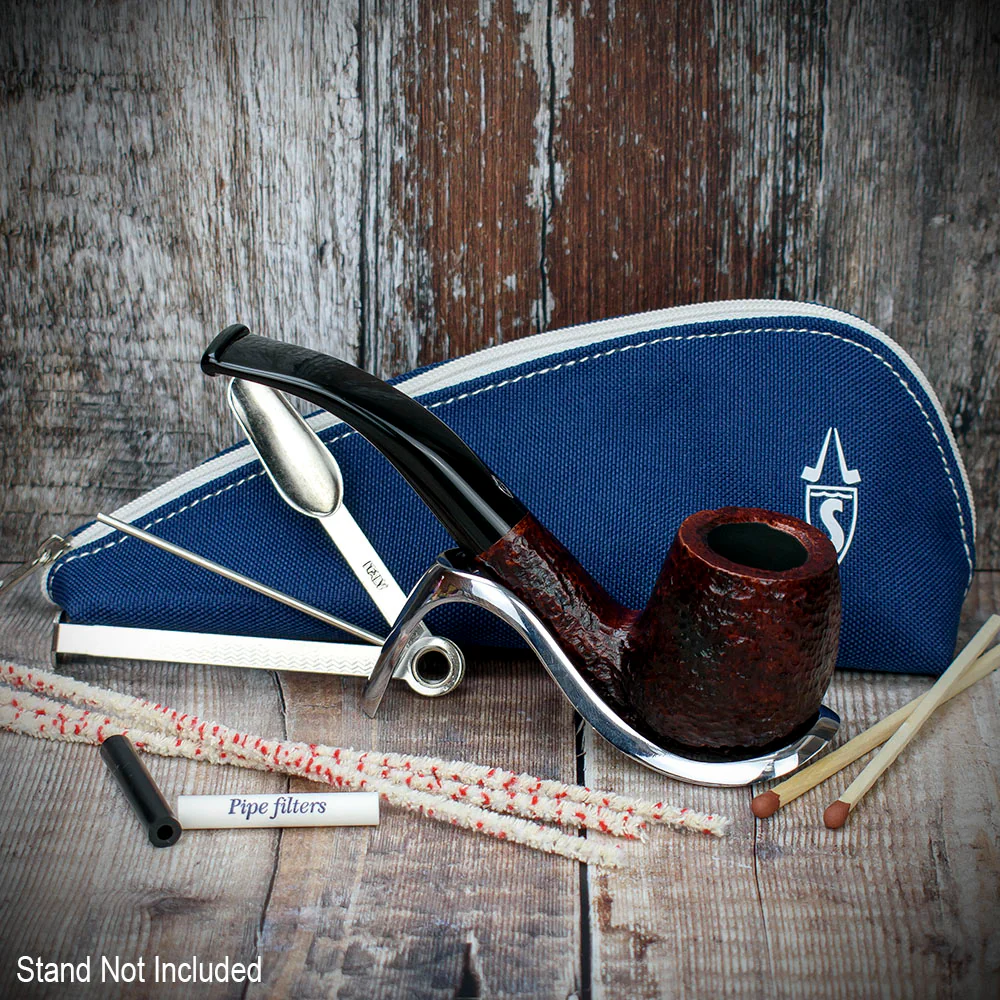 Savinelli One Rustic Dark Brown 601 Pipe Starter Kit - Image 3
