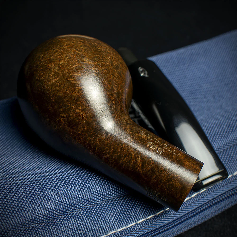 Savinelli One Smooth Brown 321 Pipe Starter Kit - Image 4