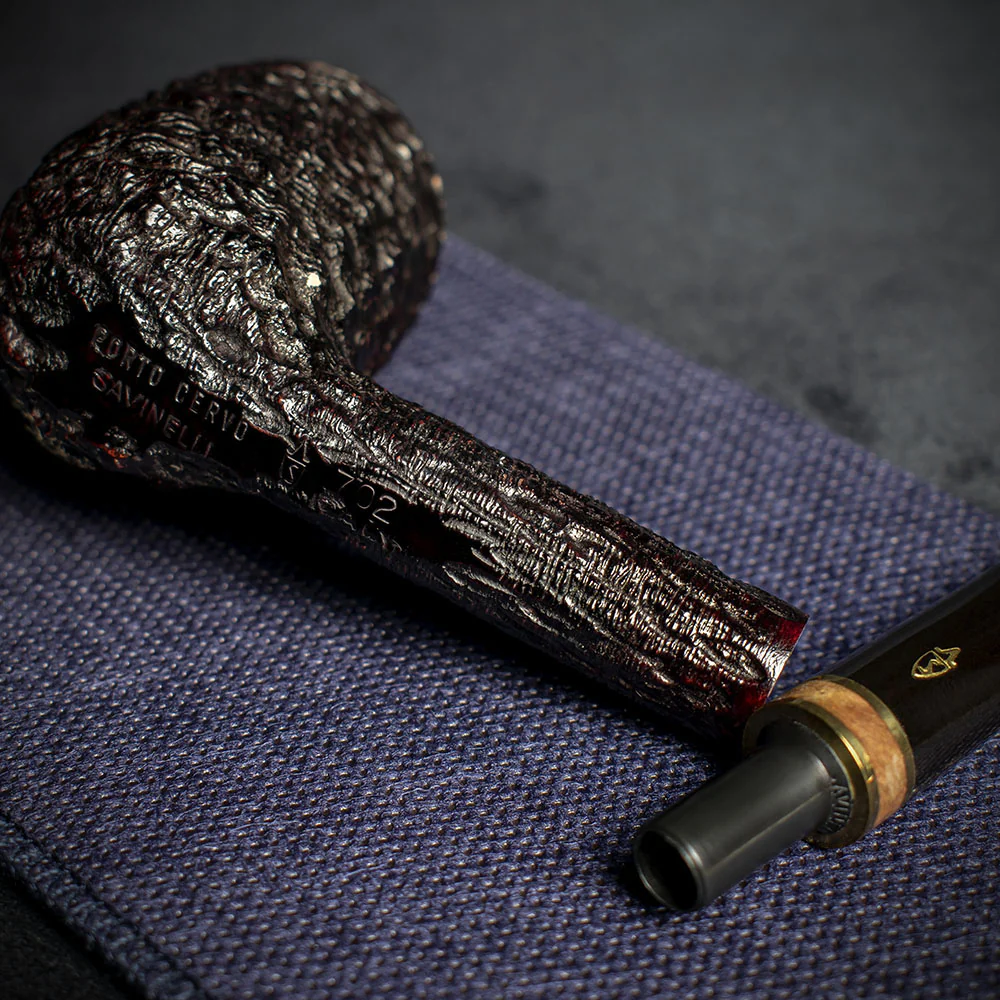 Savinelli Porto Cervo Rustic 702 - 6mm Briar Pipe - Image 4