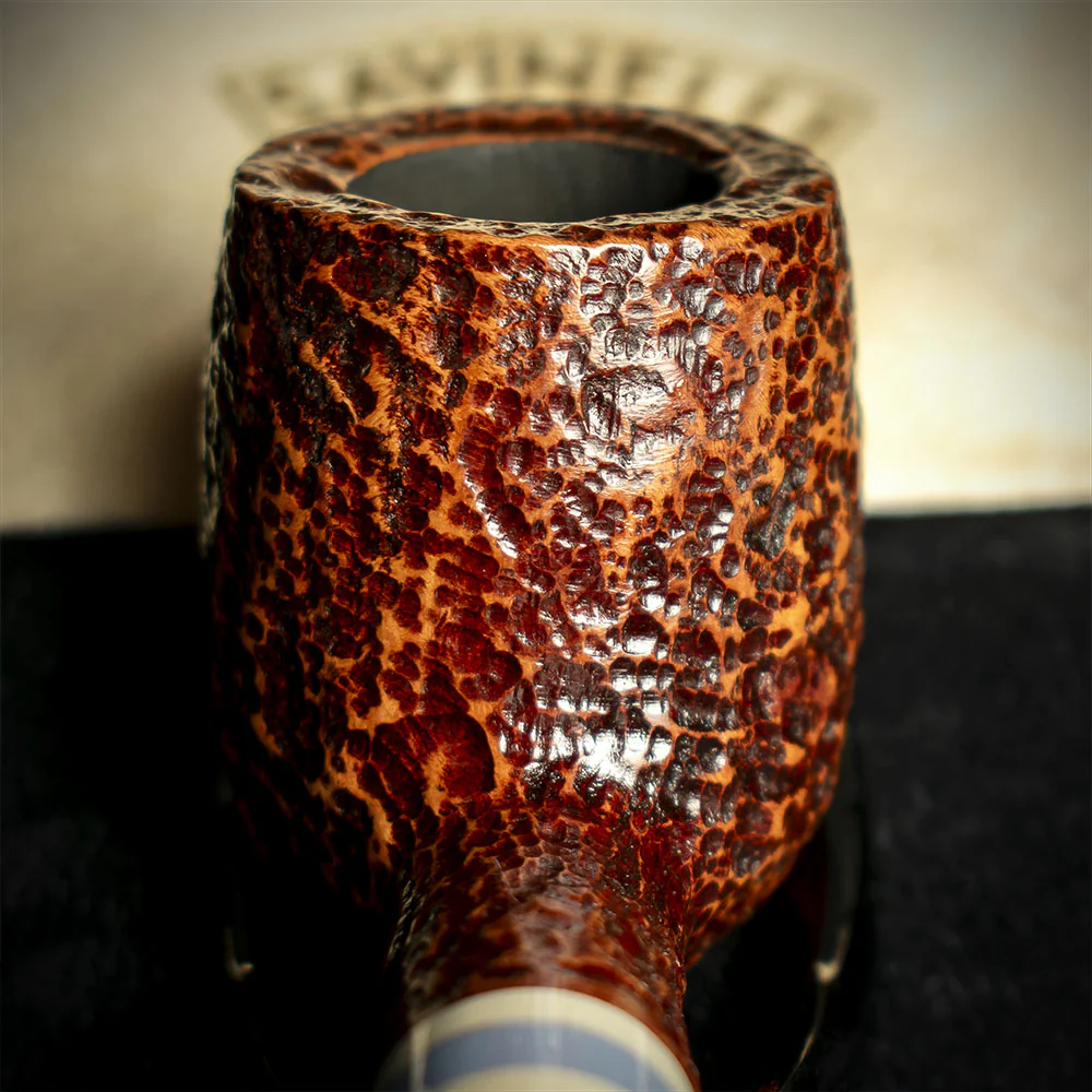 Savinelli Sasso Rusticated 106 - 6mm Briar Pipe - Image 7