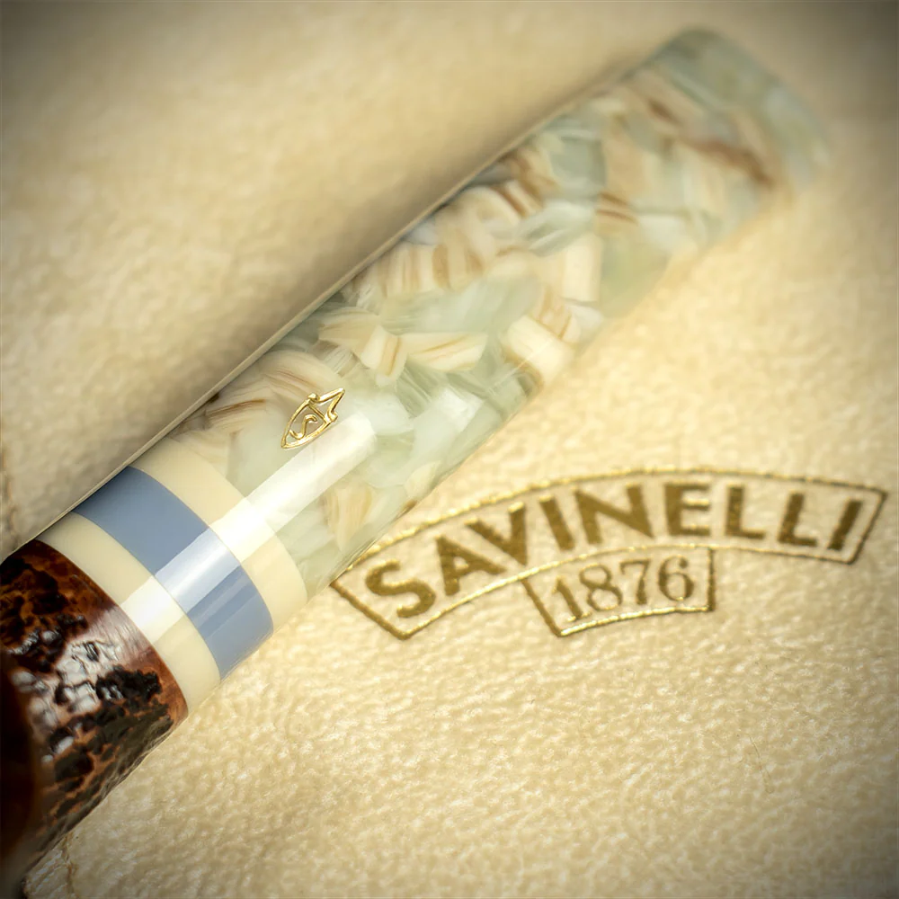Savinelli Sasso Rusticated 601 - 6mm Briar Pipe - Image 6