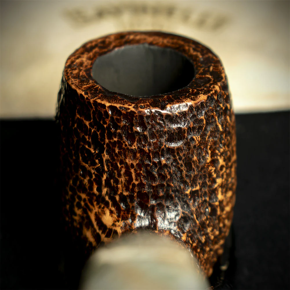 Savinelli Sasso Rusticated 601 - 6mm Briar Pipe - Image 7