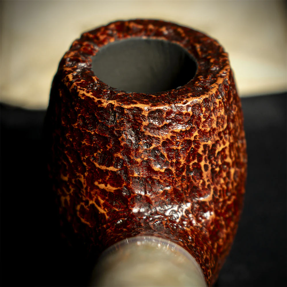 Savinelli Sasso Rusticated 616KS - 6mm Briar Pipe - Image 7