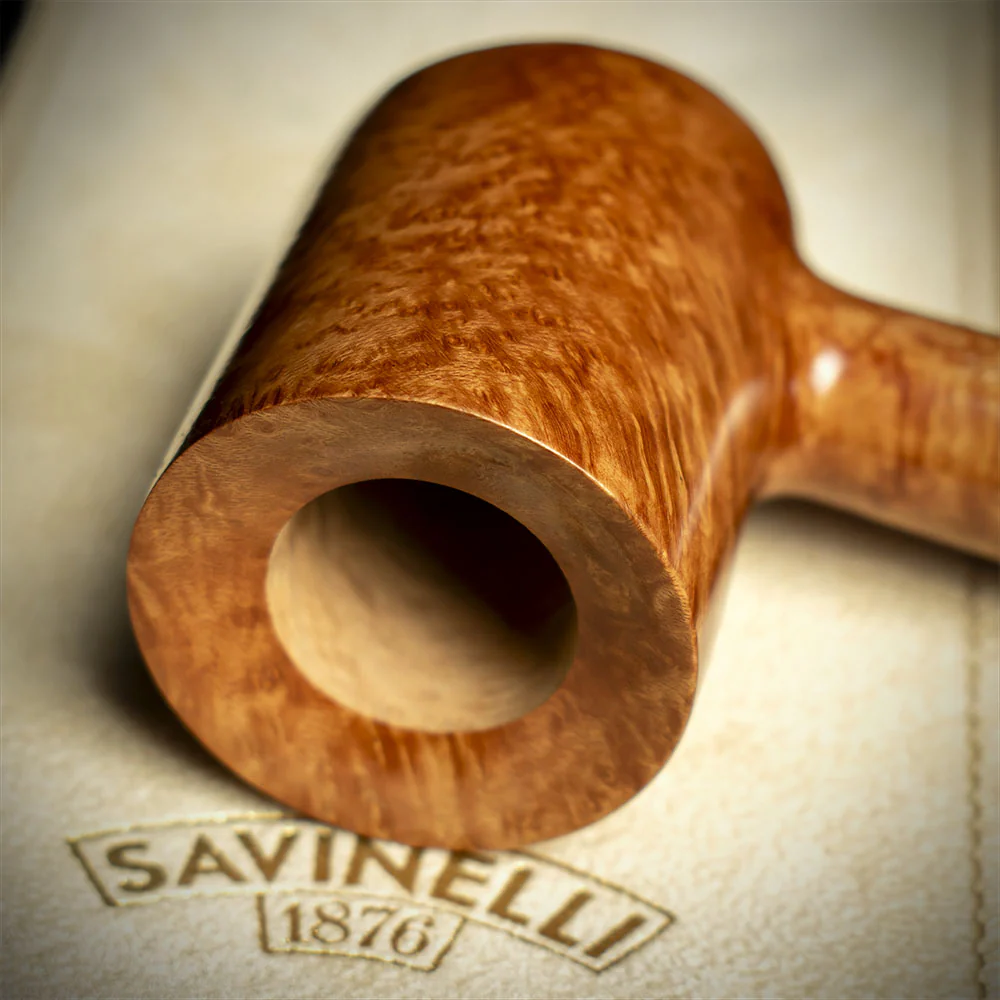 Savinelli Sasso Smooth 311 - 6mm Briar Pipe - Image 5