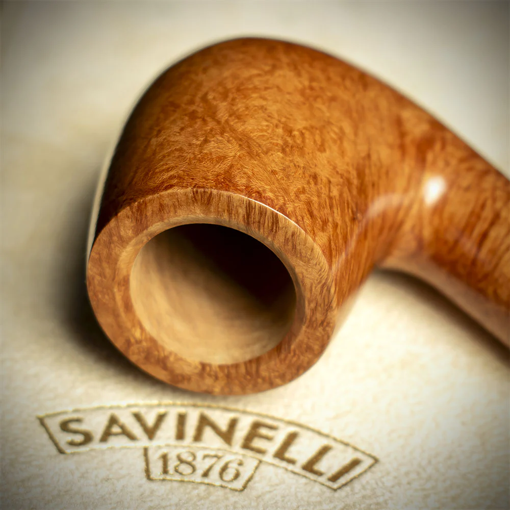 Savinelli Sasso Smooth 601 - 6mm Briar Pipe - Image 5