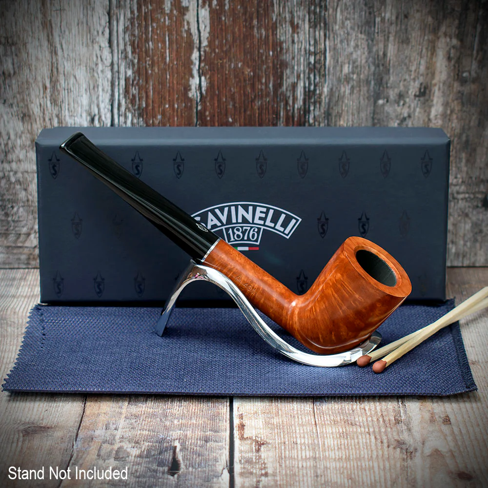 Savinelli Tre Smooth Briar Pipe - 401 - Image 3