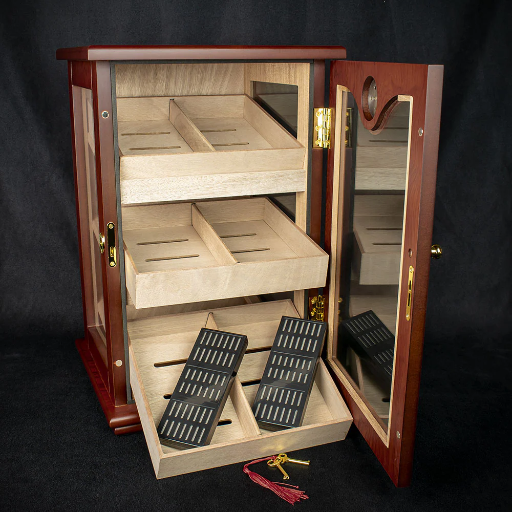Sikarlan Rosewood Finish Humidor - 150 Cigars - Image 2