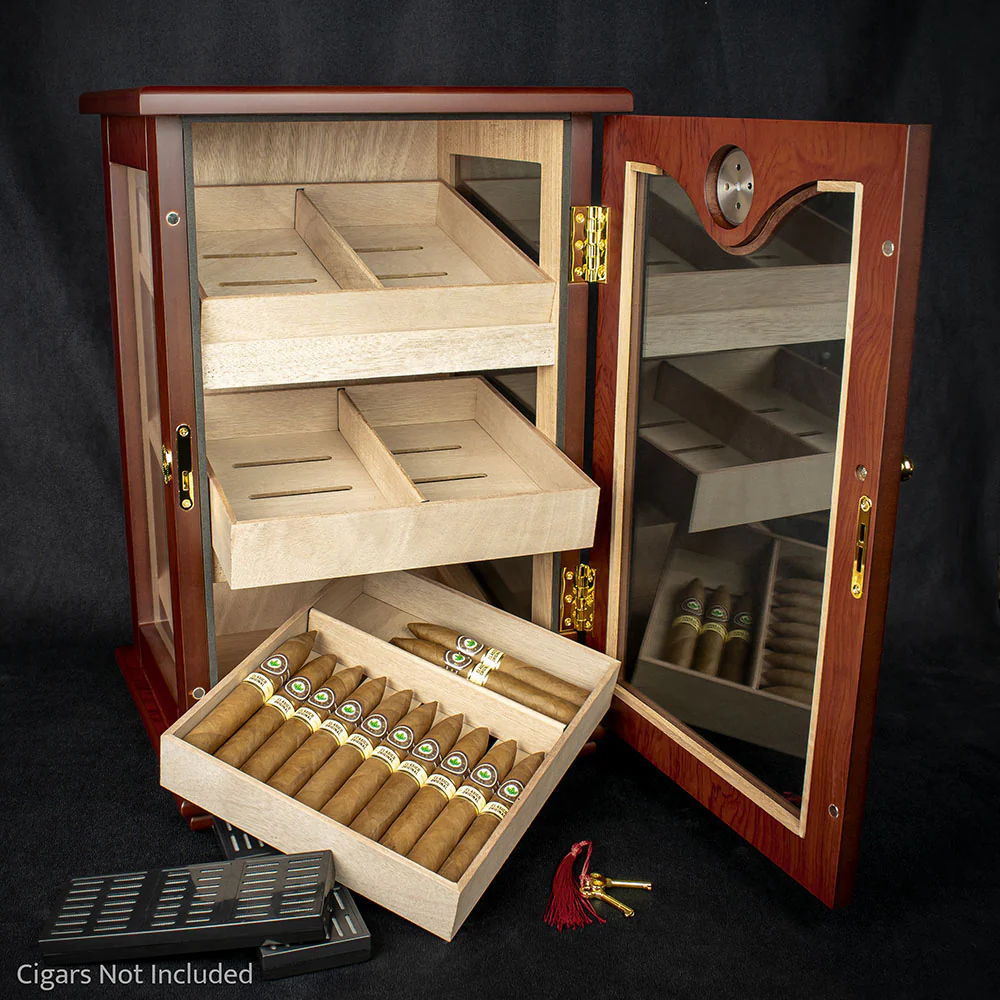 Sikarlan Rosewood Finish Humidor - 150 Cigars - Image 3