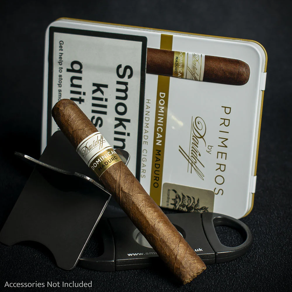 Davidoff Primeros Dominican Maduro Petit Panetela Cigar - Single - Image 2