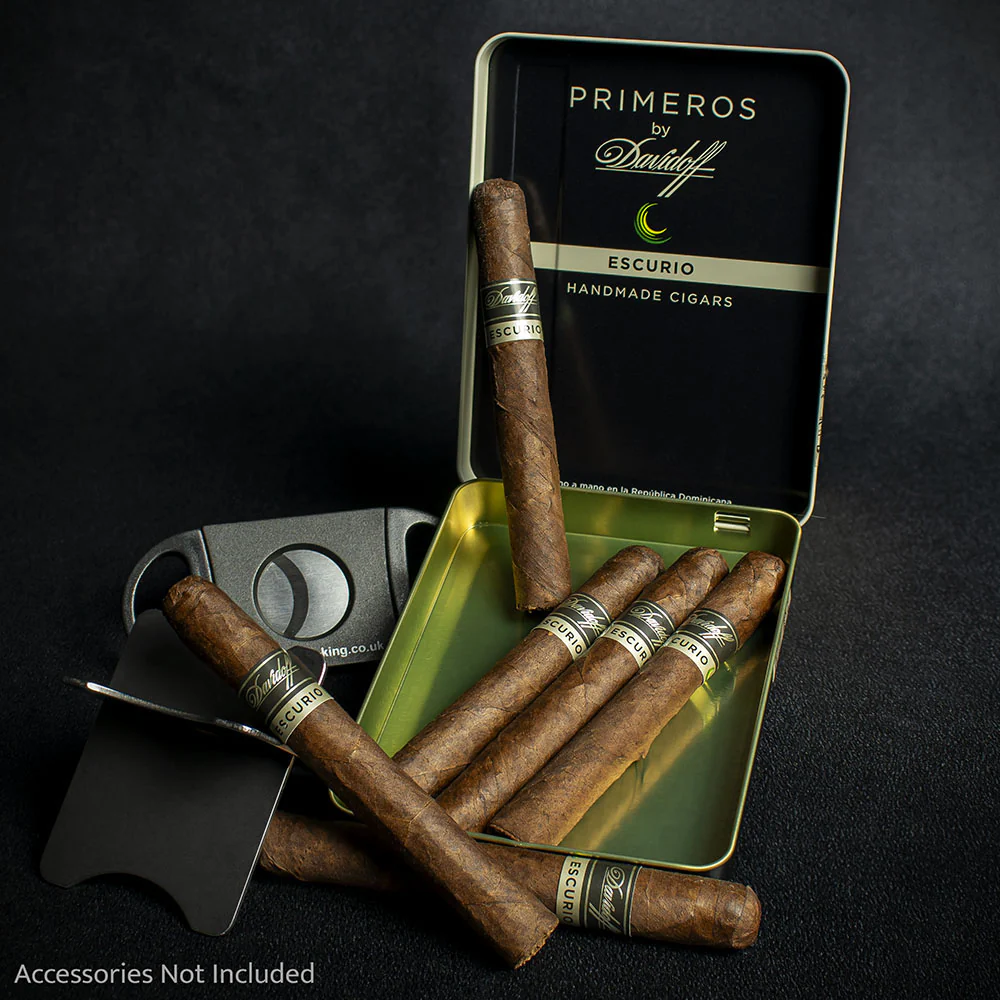 Davidoff Primeros Escurio Petit Panetela Cigar - Single - Image 3