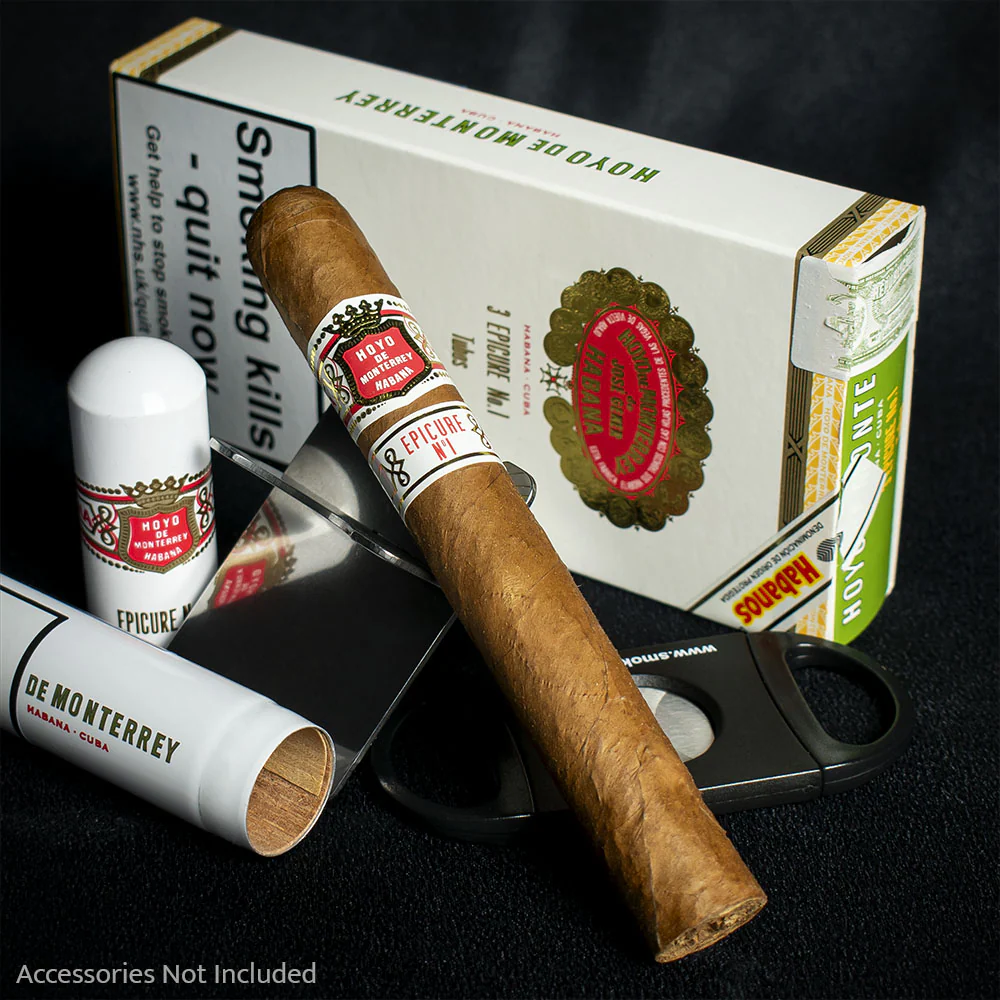 Hoyo de Monterrey Epicure No.1 Tubos Cuban Cigar - Single - Image 2