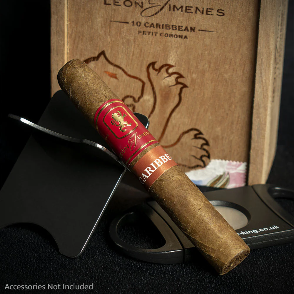 Leon Jimenes Petit Corona Caribbean (Rum) Cigar - Single - Image 2