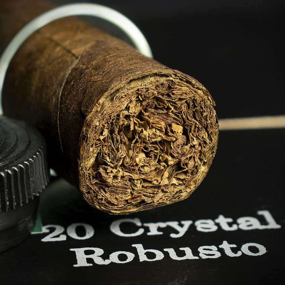 Luis Martinez Crystal Robusto Silver Selection Cigar - Single - Image 5