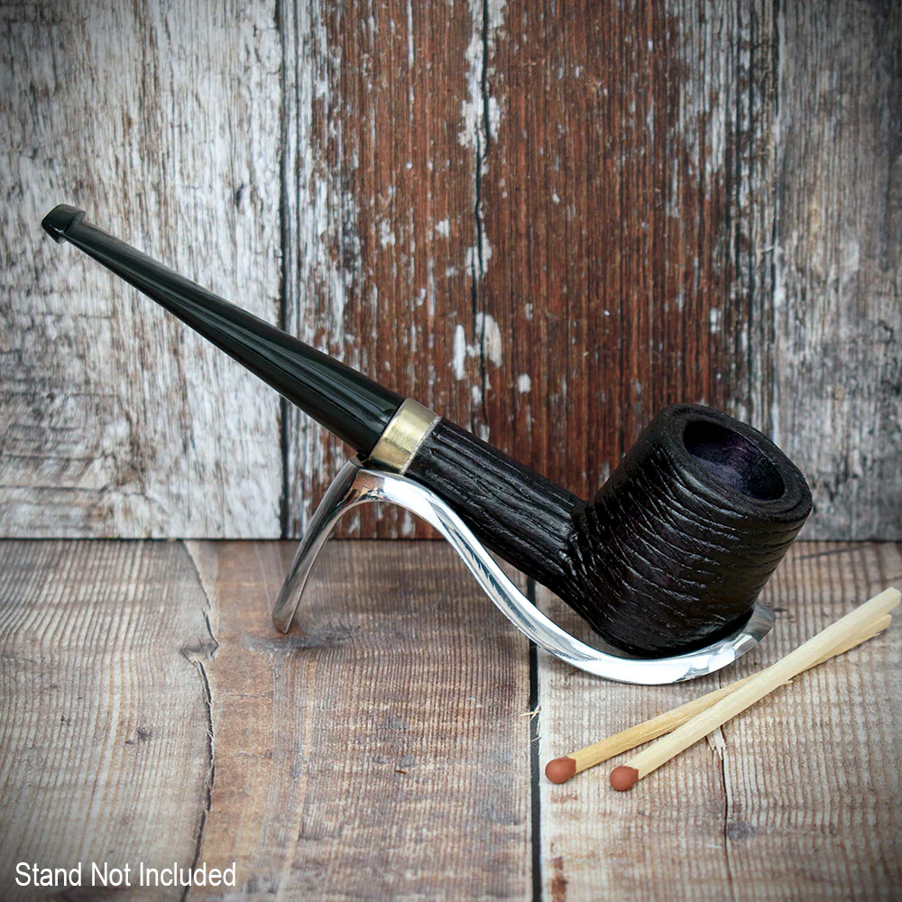Smoke-King Beechwood Pipe Straight Rustic - Image 3