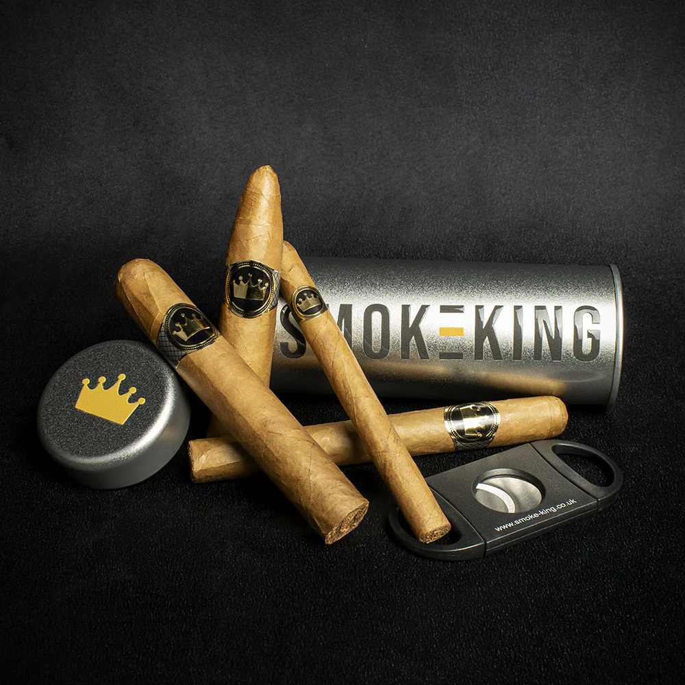 Smoke-King New World Nicaraguan 4 Cigar Gift Tin - Image 2