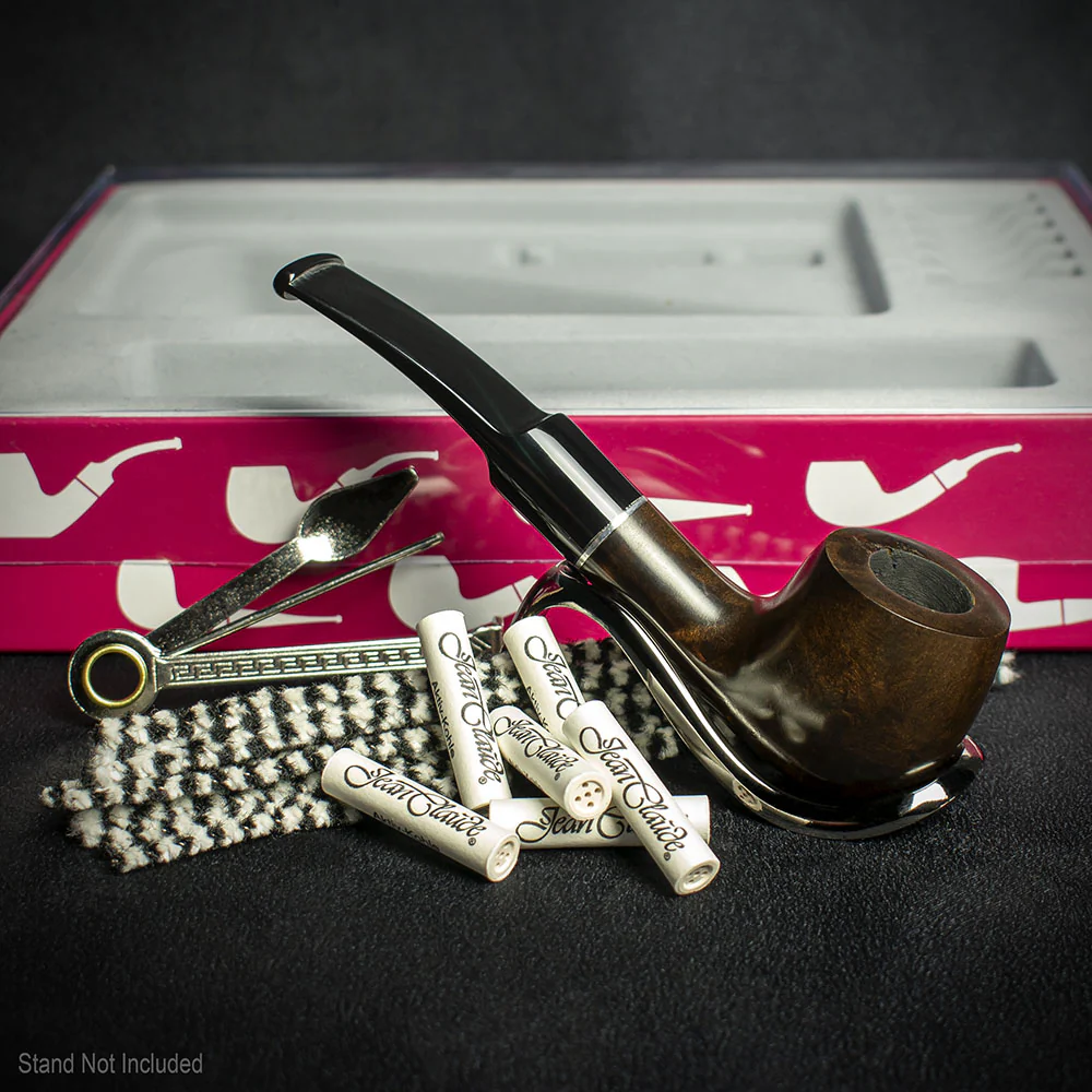 Jean Claude Pipe Smoker's Starter Kit - Bent Pipe - Image 3