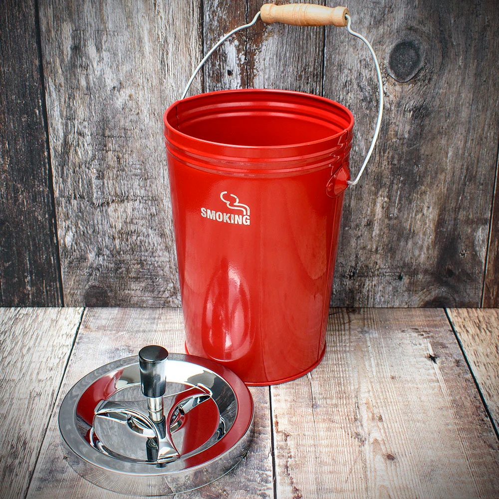 Spinner Ashtray - Red Bucket - Image 2