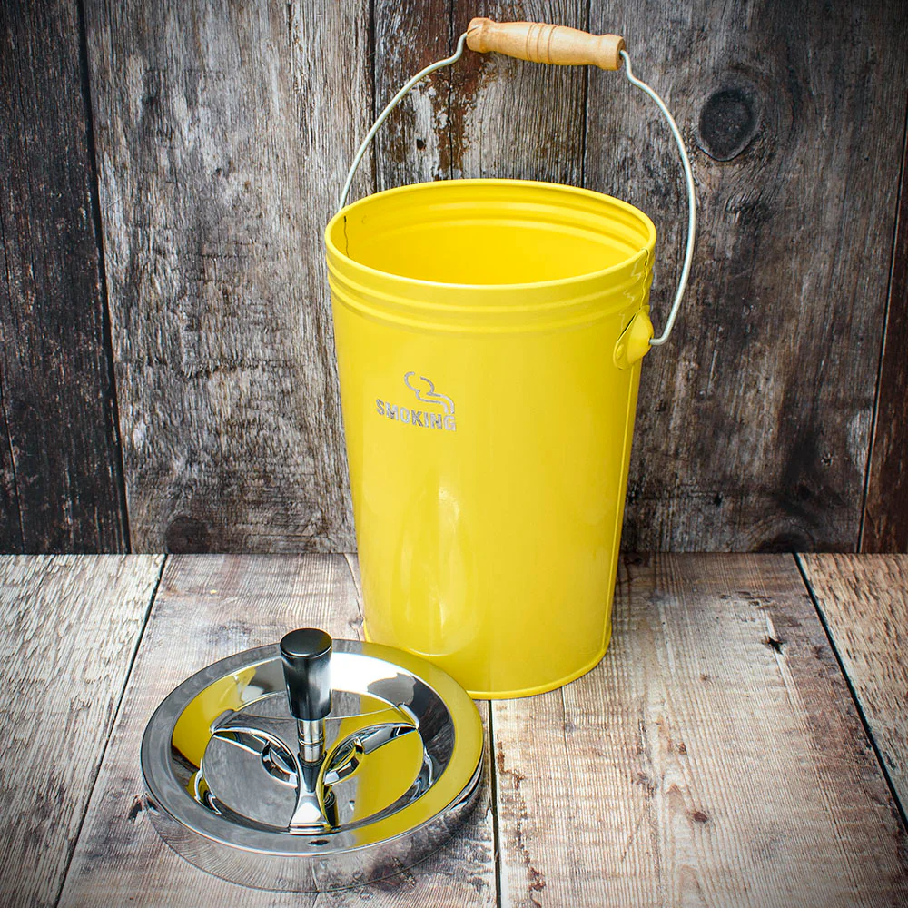 Spinner Ashtray - Yellow Bucket - Image 2