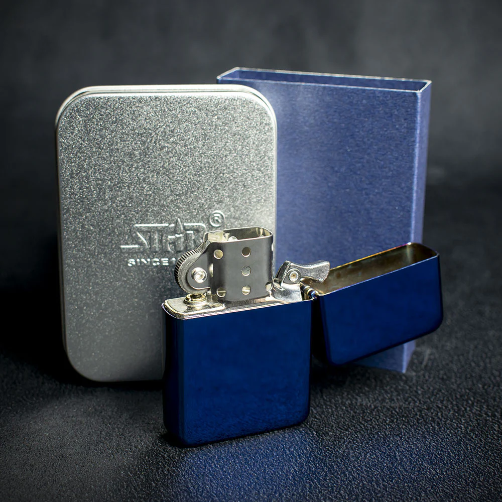 Star Petrol Lighter - Blue Ice - Image 3