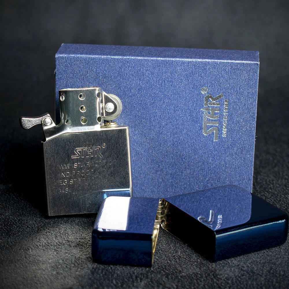 Star Petrol Lighter - Blue Ice - Image 4