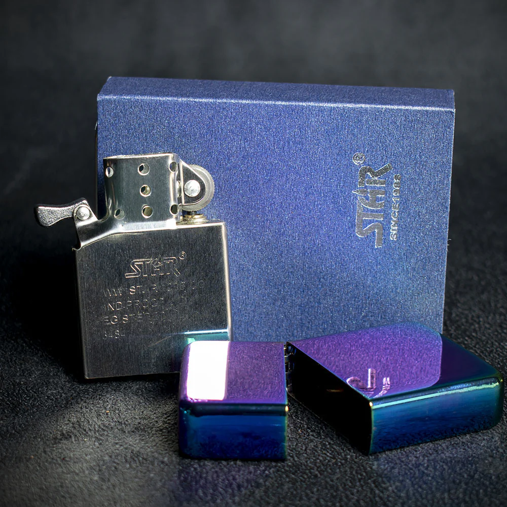 Star Petrol Lighter - Rainbow - Image 4