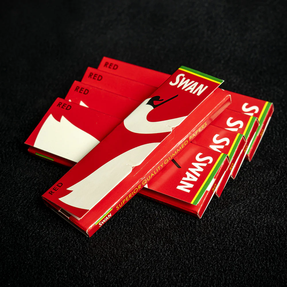 Swan Rolling Papers Regular Red - 5 Packs