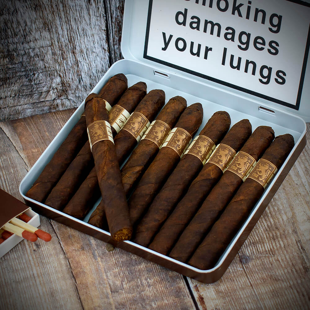 Drew Estate Tin Liga Privada T52 Coronet Cigars - Tin of 10 - Image 2