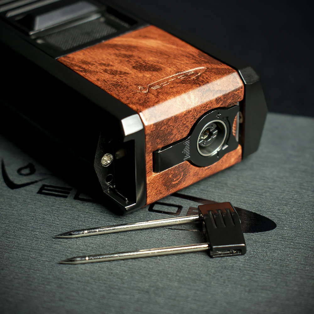 Vector Thor Single Flame with V-cutter - Mahogany Marble - Image 6