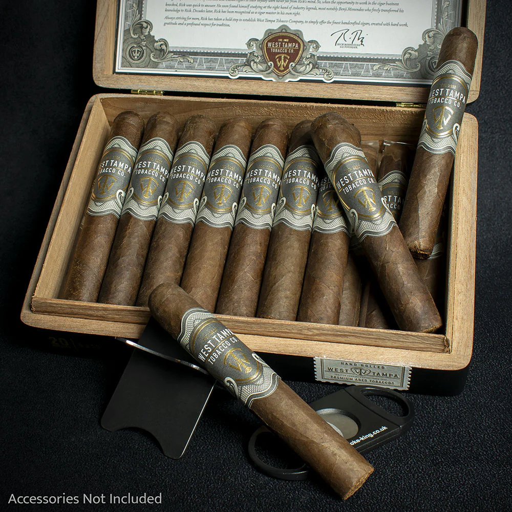 West Tampa Tobacco Co. Black Maduro Robusto Cigar - Single - Image 3
