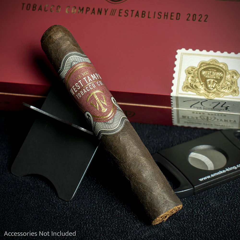 West Tampa Tobacco Co. Red Maduro Robusto Cigar - Single - Image 2