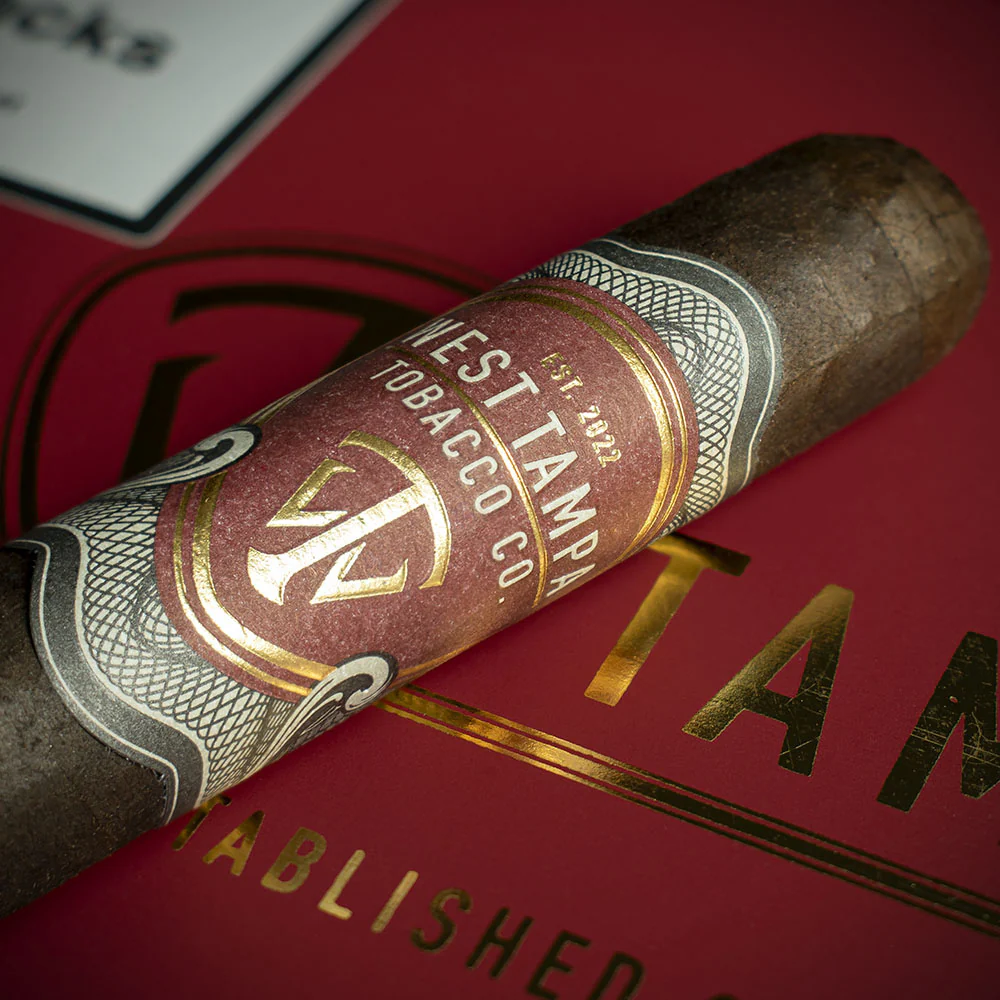 West Tampa Tobacco Co. Red Maduro Robusto Cigar - Single - Image 4