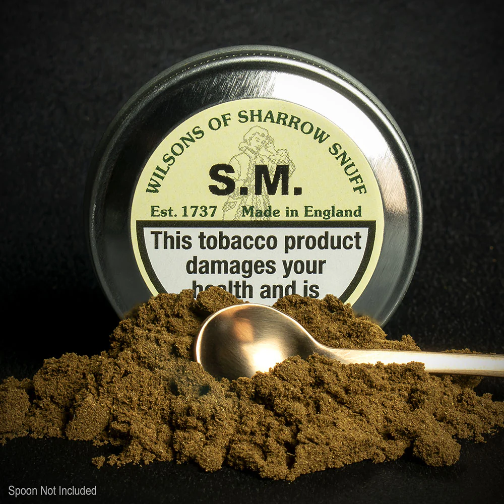 Wilsons of Sharrow S.M. (Eucalyptus & Menthol) Snuff - 10g Tin (Medium)