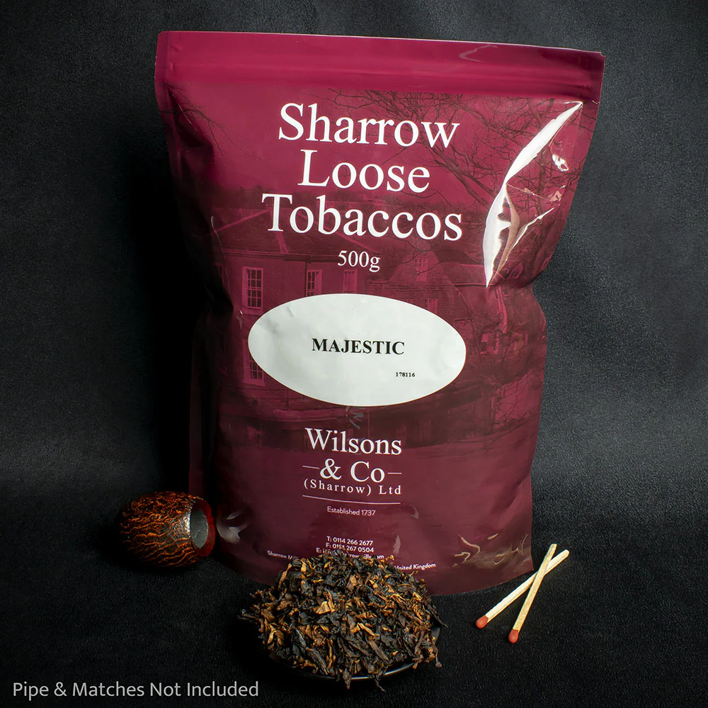 Wilsons of Sharrow Majestic Pipe Tobacco (Vanilla & Cocoa) - 25g Loose - Image 2