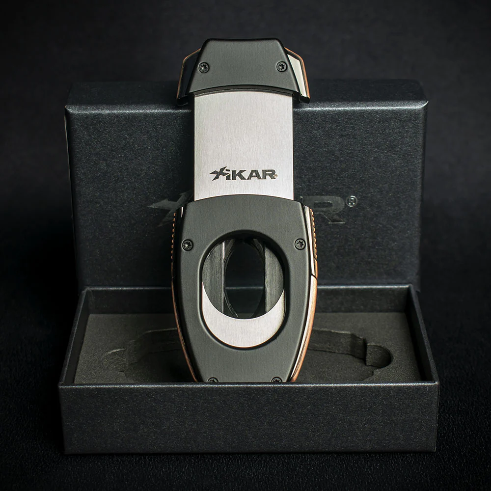 Xikar Flip Dual Cigar Cutter - Black/Bronze - Image 3