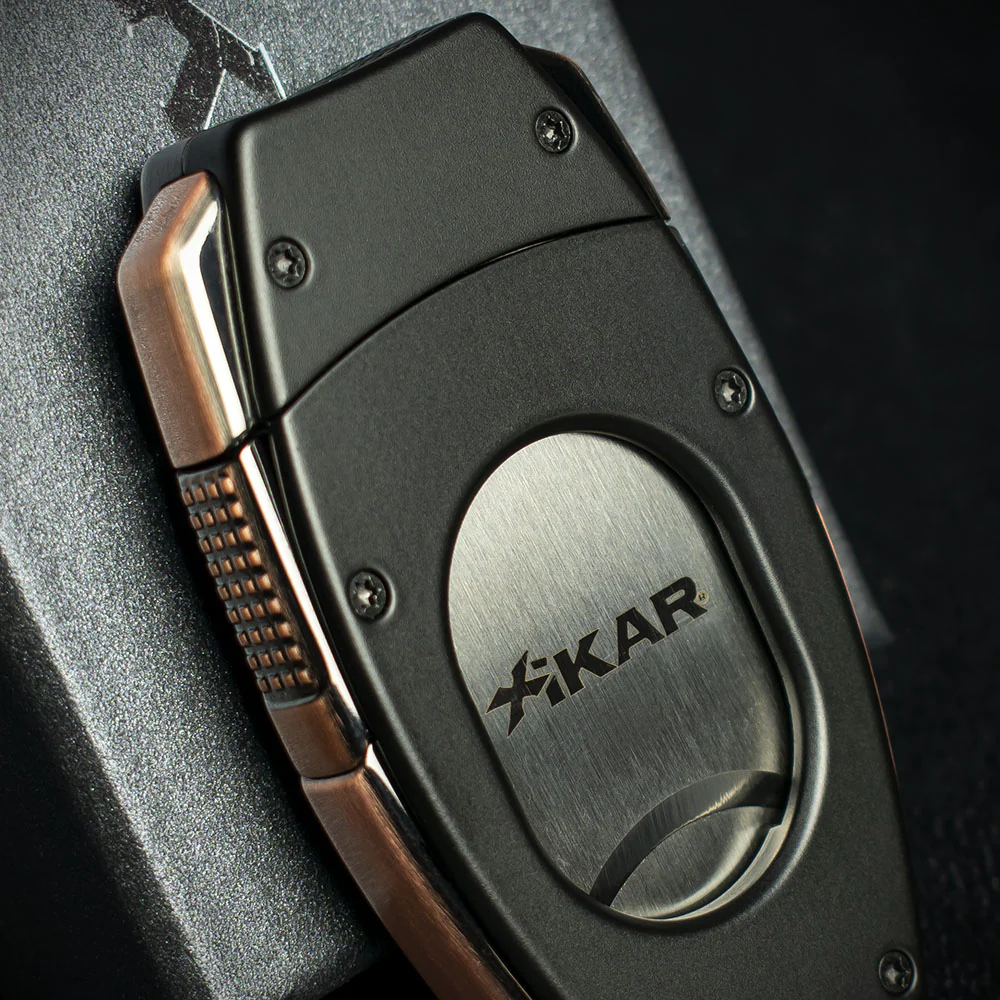Xikar Flip Dual Cigar Cutter - Black/Bronze - Image 5