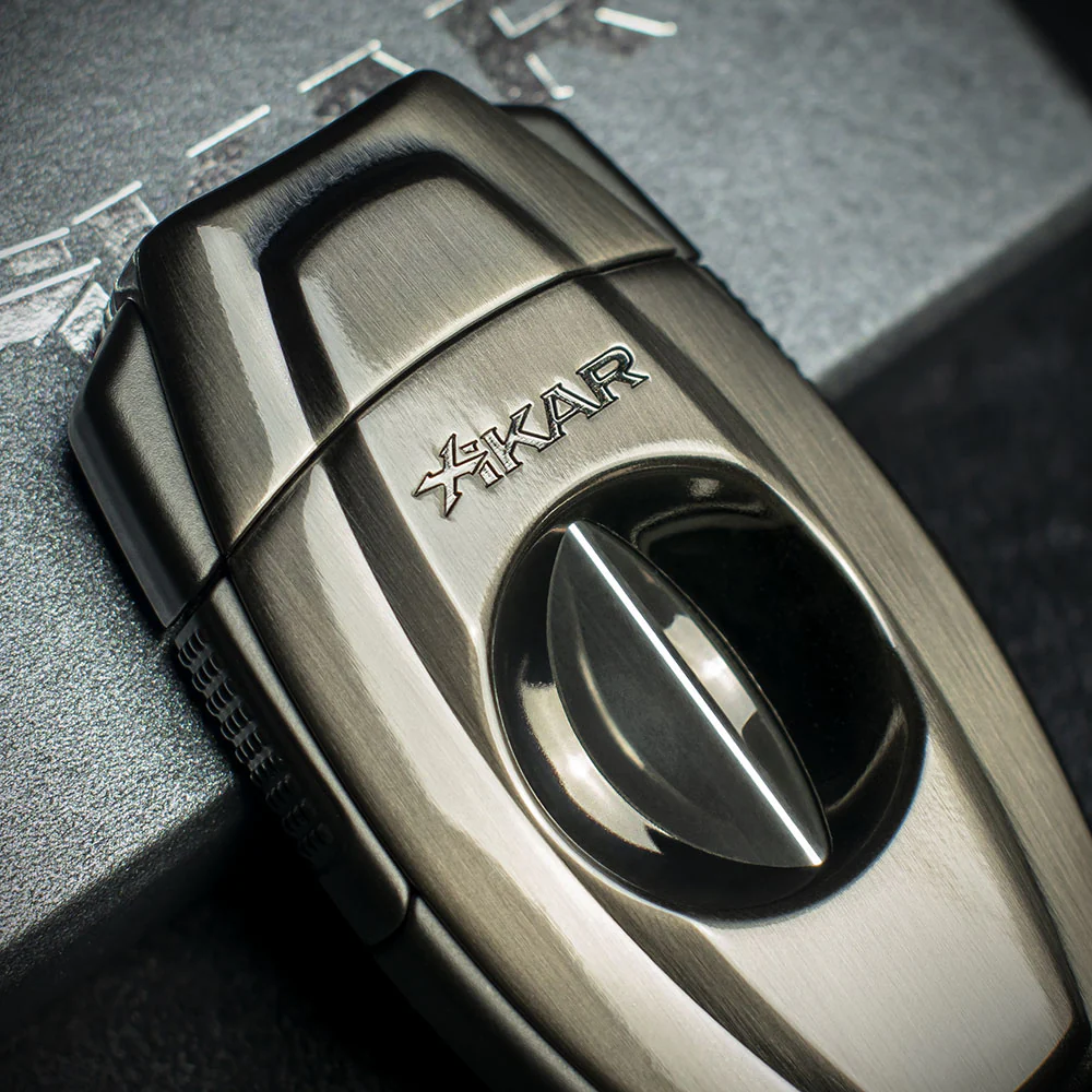 Xikar Flip Dual Cigar Cutter - Gunmetal - Image 4