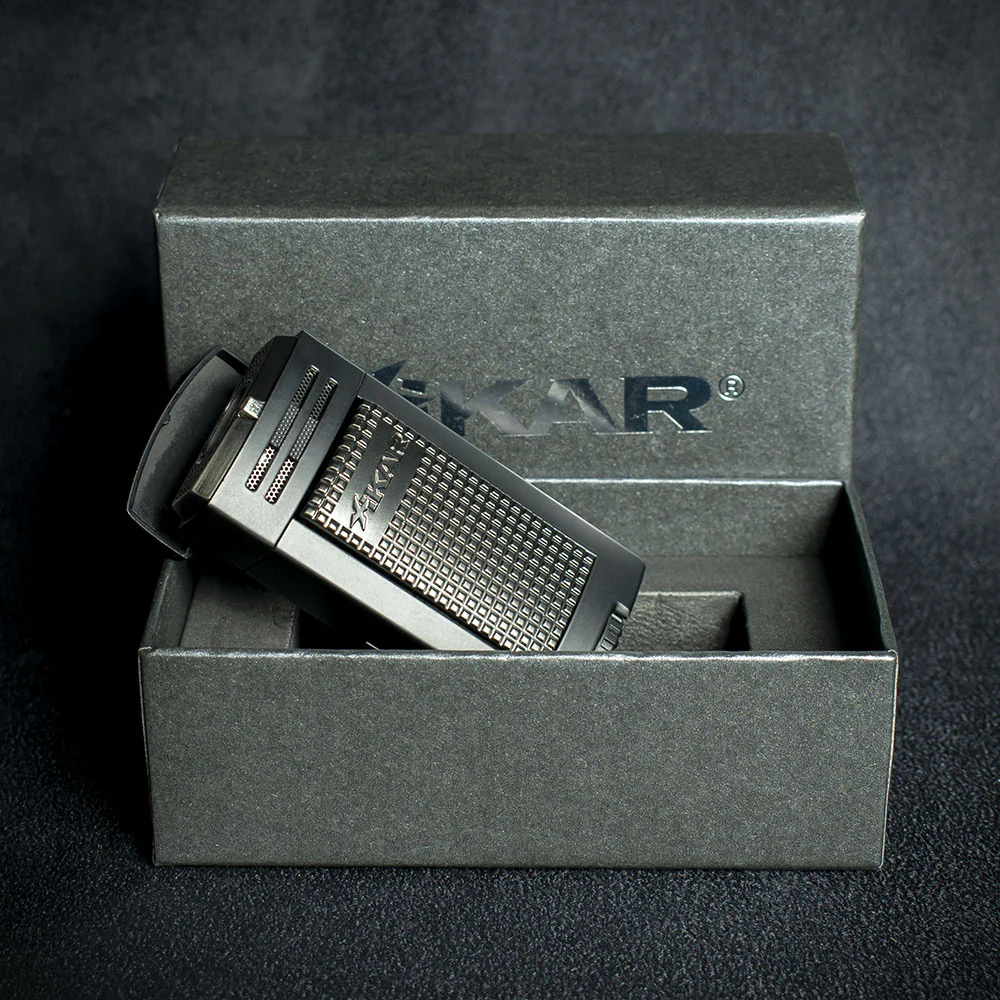 Xikar Ion Double Jet Flame Cigar Lighter - Black (607BK) - Image 2