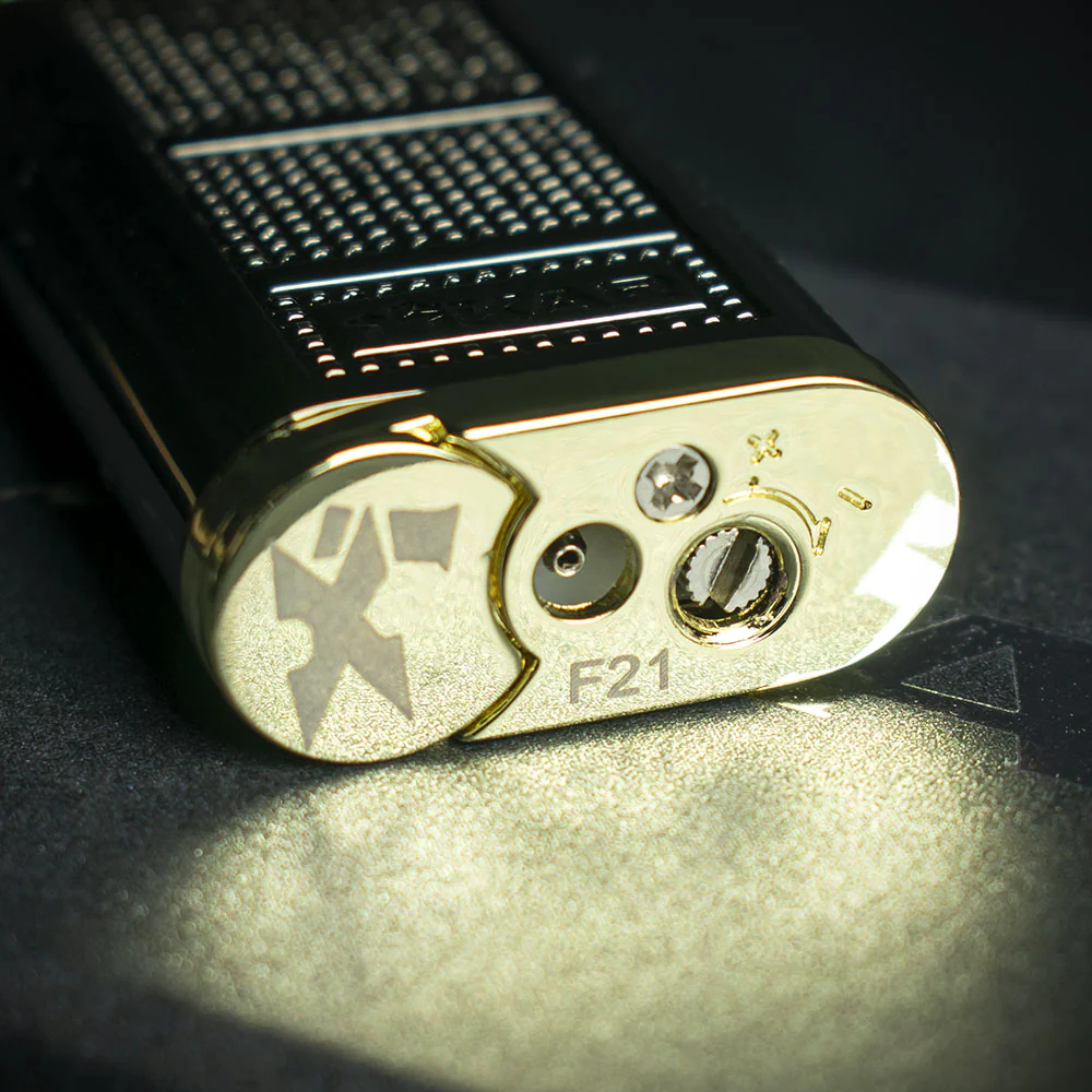 Xikar Pipeline Pipe Lighter - Black/Gold - Image 4