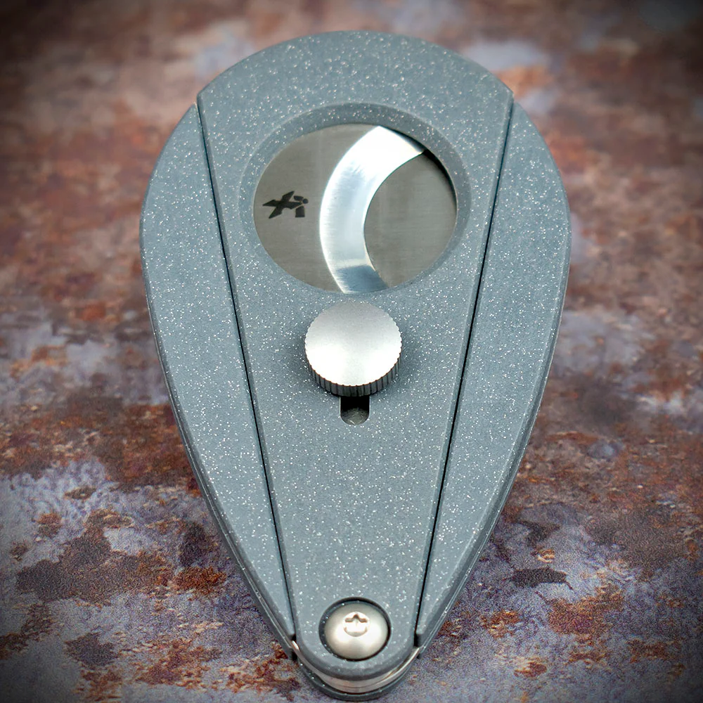 Xikar Xi-2 Granite Silver Fibreglass 200SL Double Blade Guillotine Cigar Cutter - Image 4