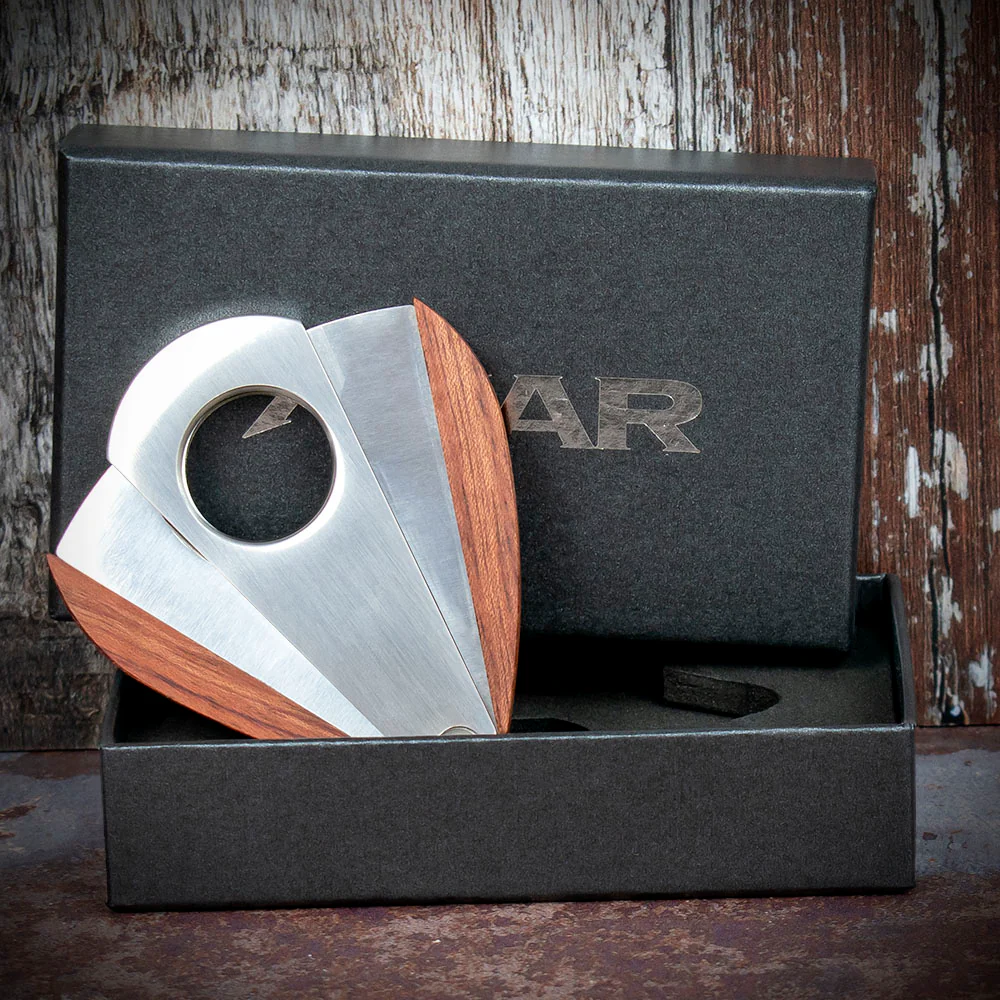 Xikar Xi-3 Redwood 300RW Double Blade Guillotine Cigar Cutter - Image 3