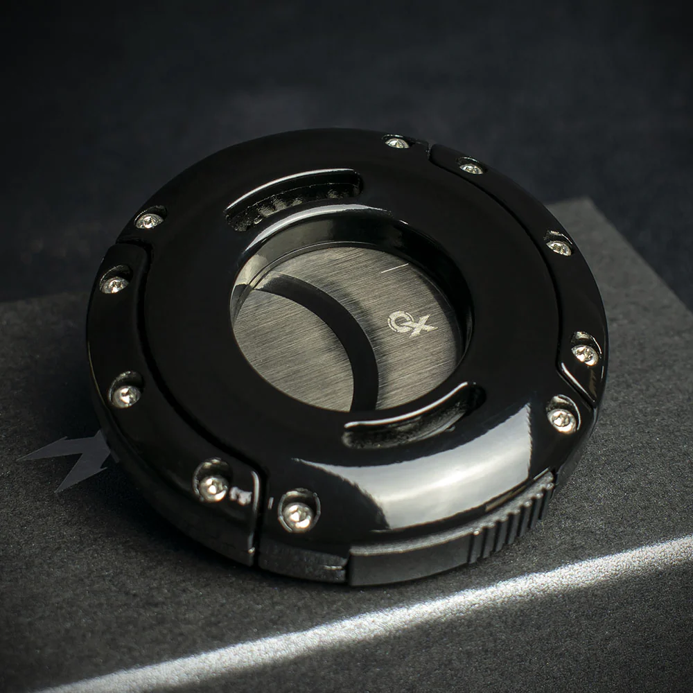 Xikar XO Black on Black Double Blade Guillotine Cigar Cutter - Image 3