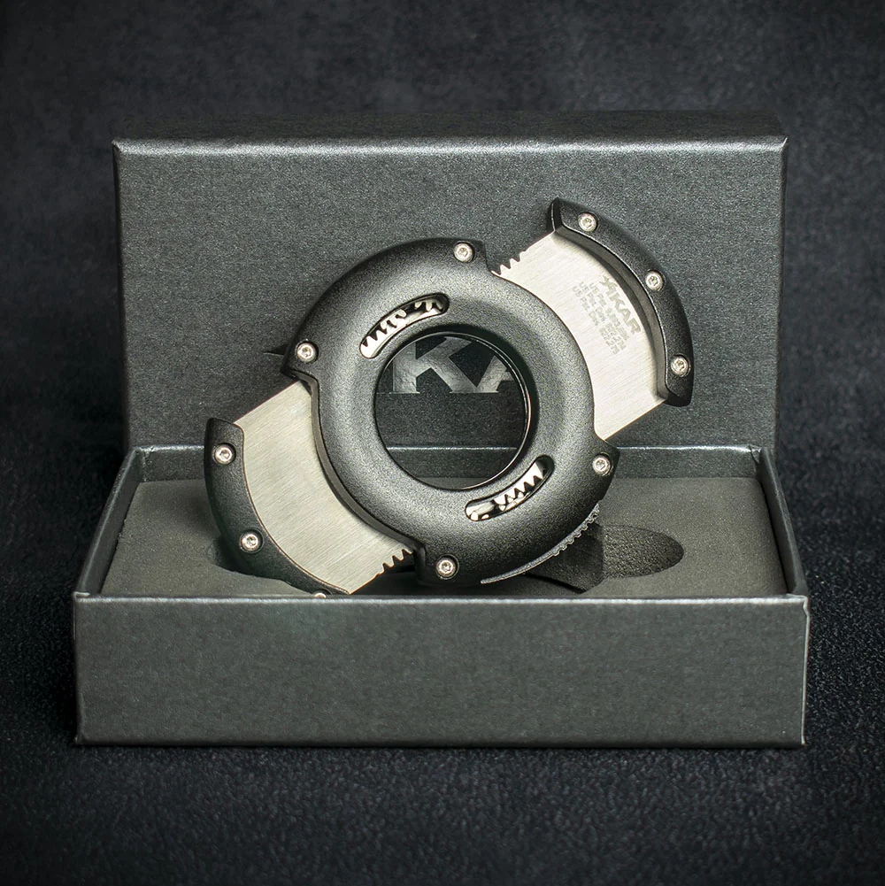 Xikar XO Double Blade Cigar Cutter - Matt Black - Image 2
